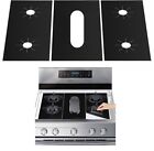 3 Pc Gas Stove Range Top Burner Cover Protector Liner Reusable Kitchen Non Stick