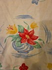 Tea Towel Vintage Startex Kitchen Floral 1940s
