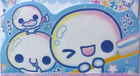 Pukupuku Awawa-chan Die Cut Mini Memo Pad Kamio Made In Japan 60 Sheets