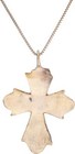 Ancient Byzantine Cross  7th-10th Century Ad Wearable Necklace