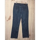 Lee Relaxed Straight Leg Jeans Women s Size 12 Long Blue Denim Casual Pants