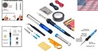 15-in-1 60w Adjustable Temperature Soldering Iron Kit For Diy Electronics Repair