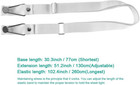 Bed Sheet Holder Straps  Adjustable Fitted Sheet Clips With Snaps Lock  Elastic 