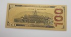 Gold Plated Foil -  One Hundred Dollar Bill - Gold 99999999 - Very Good