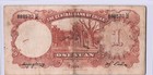 1936 China 1 Yuan Banknote Sun Yat-sen Central Bank Triple 888 Serial Vintage
