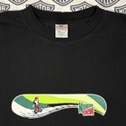 Vintage Mountain Dew Mtn Dew Soda Skateboard Skating Logo T Shirt Black Mens Xl
