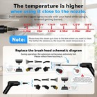 Pressurized Handheld Steam Cleaner 2500w  54oz Large-capacity Steamer