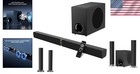 Surround Sound Home Theater System Bluetooth