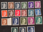 Ww2 German Third Reich Nazi Stamp Lot Adolf Hitler Set Nsdap Swastika Officials