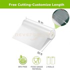 Vacuum Sealer Bags 8  X 50  2 Rolls  total 100ft  Commercial Gradeduty Great Us