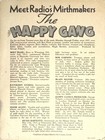 Vintage Happy Gang Radio Show Promotional Photo Meet Radios Mirthmakers Cbc