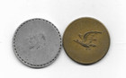 2 Newport  Ky Trade Tokens Wiedemann Brewing Co 