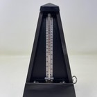 Wittner Wood Key Wound Metronome High Black Finish 845 Midnight Meadow W Germany