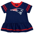Baby Patriots Fan Jersey Dress And Diaper Cover 3-6 Months Blue