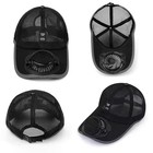 Outdoor Solar Fan Cap With Usb Charging - 3-speed Cooling Hat For Fishing Beach