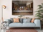 The Last Supper Canvas Print By Leonardo Da Vinci  Painting Reproduction Art