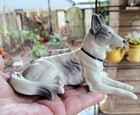 Vintage Occupied Japan German Shepherd 1940 s - 1950 s Dog Porcelain Figurine