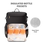 Neoprene Diaper Bag Backpack Large Newborn Baby Maternity Bags Waterproof Tra   