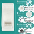 Amazefan Shower Foot Rest  Shower Foot Stool For Shaving Legs  Pedicure Foot