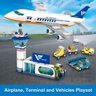 901 Pcs City Passenger Airplane Building Set With Led Light  Aircraft Model Toys