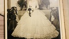 Vintage Handmade Wedding Dress Gown 1960s Small Long Sleeve Ivory