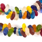 Ghana Wedding Multicolored Glass Disk Trade Beads