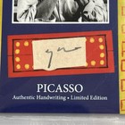 Pablo Picasso Handwritten Word Cut From A Autograph Letter Signed Beckett Bas