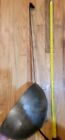 Vintage Industrial Ladle Soup Chili Large  Heavy Duty  20 1 4 Inch Handle  