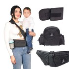 Baby Hip Carrier With Seat - Ergonomic Design  Adjustable Waistband  Breathable 