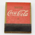 Drink Coca-cola Vintage 1930 s Diamond Match Co  Unstruck Matchbook