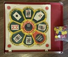Rare Vintage 1969 Transogram 14  Michigan Rummy Plastic Tray Card Game Board
