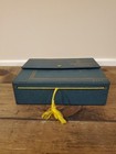 Vintage Hollywood Vanity Art Deco Jewelry Storage Box