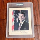 Ronald Reagan   Psa dna   Autograph Photo As President Portrait Signed