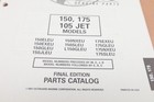 1997 Johnson Evinrude 150 175 105 Jet Model Oem Parts Catalog 438720