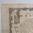 Congress David H  Burr 1837-38 Plan Of Hall Of The House Of Representatives Rare