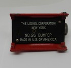 Vintage Lionel New York Train Set Railroad No  26 Red Bumper Made In Usa