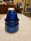 Antique Light Cobalt Blue Hemingray 19 Insulator