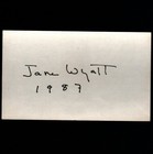 Star Trek Autograph Jane Wyatt Signed 3x5 Index Card W  Coa Spock s Mother