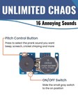 Hasviey Cricket Noise Maker Prank  5-pack Hidden For Small  Blue
