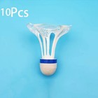 10pcs Wind Resistant Badminton Shuttlecocks Outdoor Practice Set