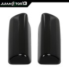 Fits Peterbilt 579 Black Driver   Passenger Side Replacement Door Mirror Covers