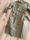 Vintage Us Army Trench Coat Og-107 Raincoat Reg 34 Military Issue 8405-634-4954