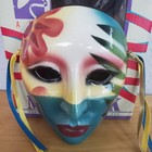 Vtg 80 s Polynesian Clay Art San Francisco Retro Mask  7 5    In Original Box