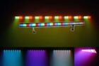 8  Chauvet Colorstrip 4 Ch  Dmx Multi-color Dj Light Bar color Strips carry Case