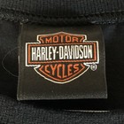 Harley Davidson Womens Large  2005 Florida  Flames Glittered Daytona Beach  read
