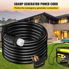 Vevor 75ft 50a 125 250v 14-50p To Cs6364 Locking Generator Cord