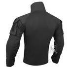 Krydex Gen3 Combat Shirt Long Sleeve With Tactical Elbow Pads Tops Black Airsoft