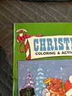 Vtg Christmas Coloring   Activity Book Landoll s Holiday