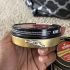 3x Kiwi Black Leather Renews Protects Shiny Shoe Polish 70g  2 5oz  tin Snap Can