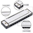 Easttop 10hole Harmonica Diatonic Harmonica Key Of C Blues Harp Mouth Organ Gift